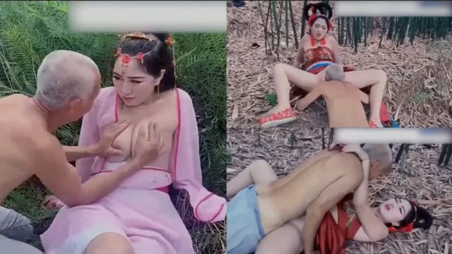 tante bertopeng di mainin tangan si abang masuk lima jari